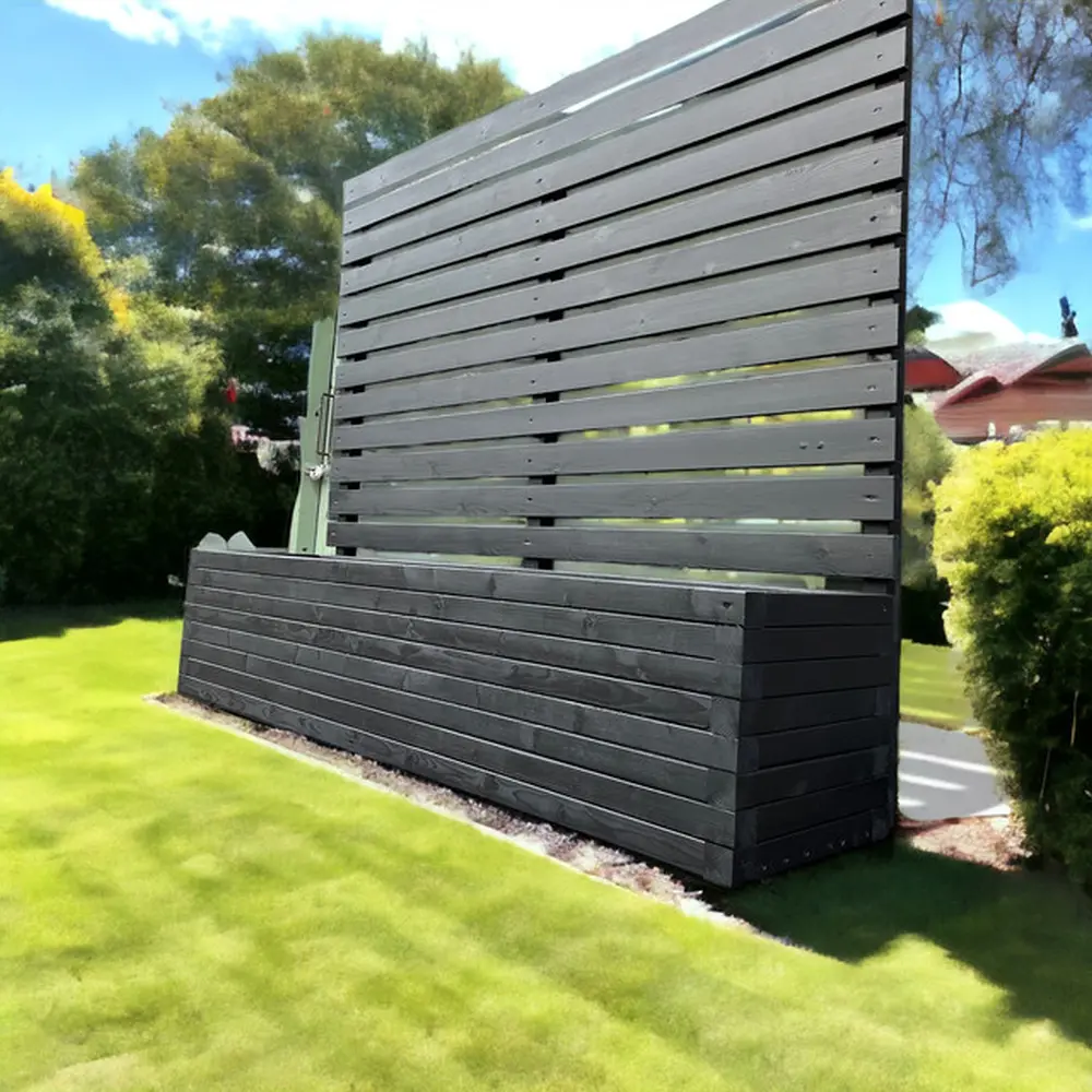 Large Wooden Planters